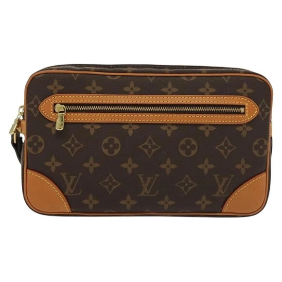 LOUIS VUITTON Monogram Marly Dragonne GM Clutch Bag - Picture 2 of 15